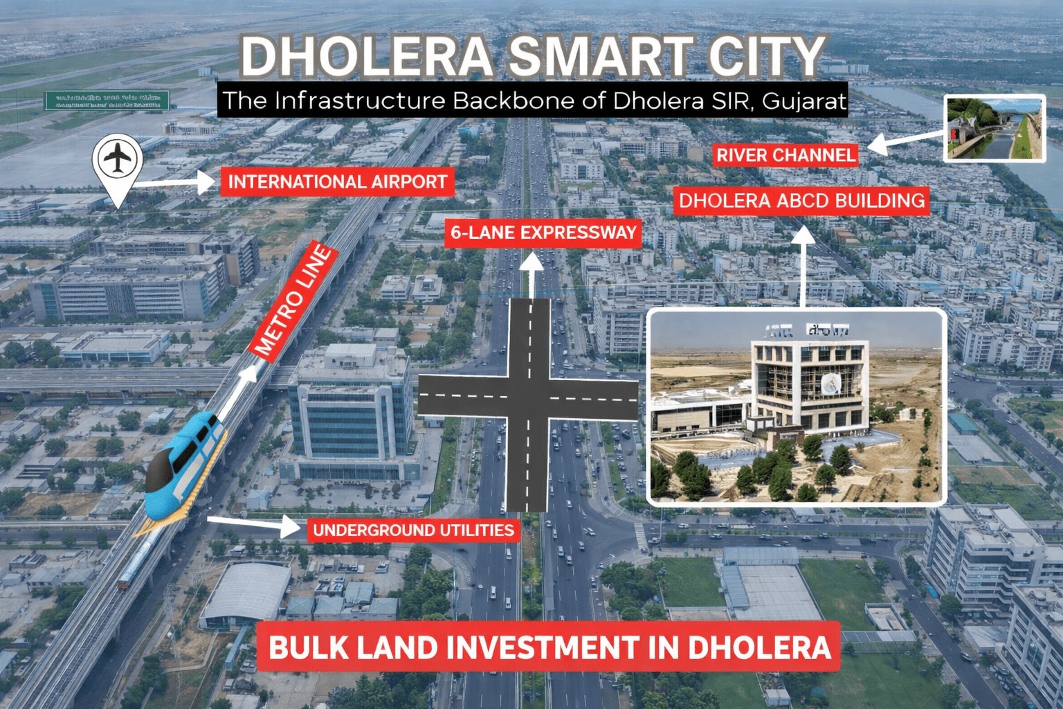 Bulk Land Investment in Dholera for Large Investors